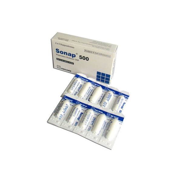 SONAP 500mg Suppo. 